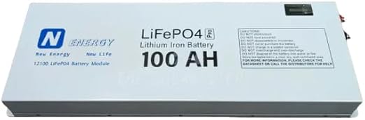 Nenergy N12100 LiFePO4 Pro Lithium Iron Battery Module, 12V, 100AH
