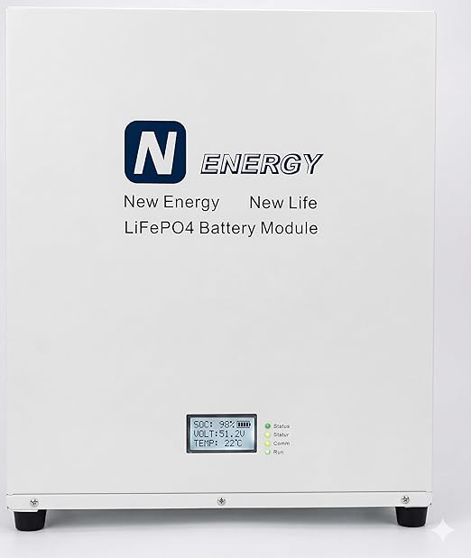 Nenergy LiFePO4 Battery Module, 4.8kWh, 51.2V