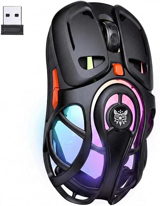 Ultra-Lightweight Gaming Mouse, Tri-Mode, RGB