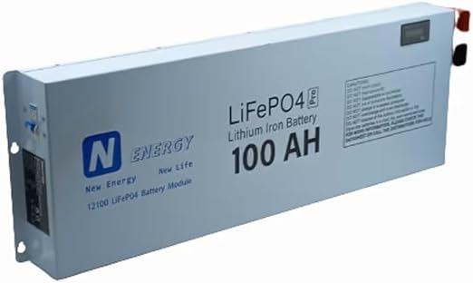 Nenergy N12100 LiFePO4 Pro Lithium Iron Battery Module, 12V, 100AH