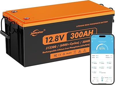 Fivestar LiFePO4 12.8V 300Ah Deep Cycle Lithium Battery