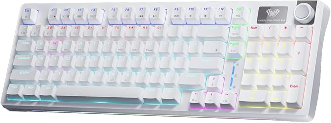 Aula Mechanical Gaming Keyboard with RGB Backlit Wireless